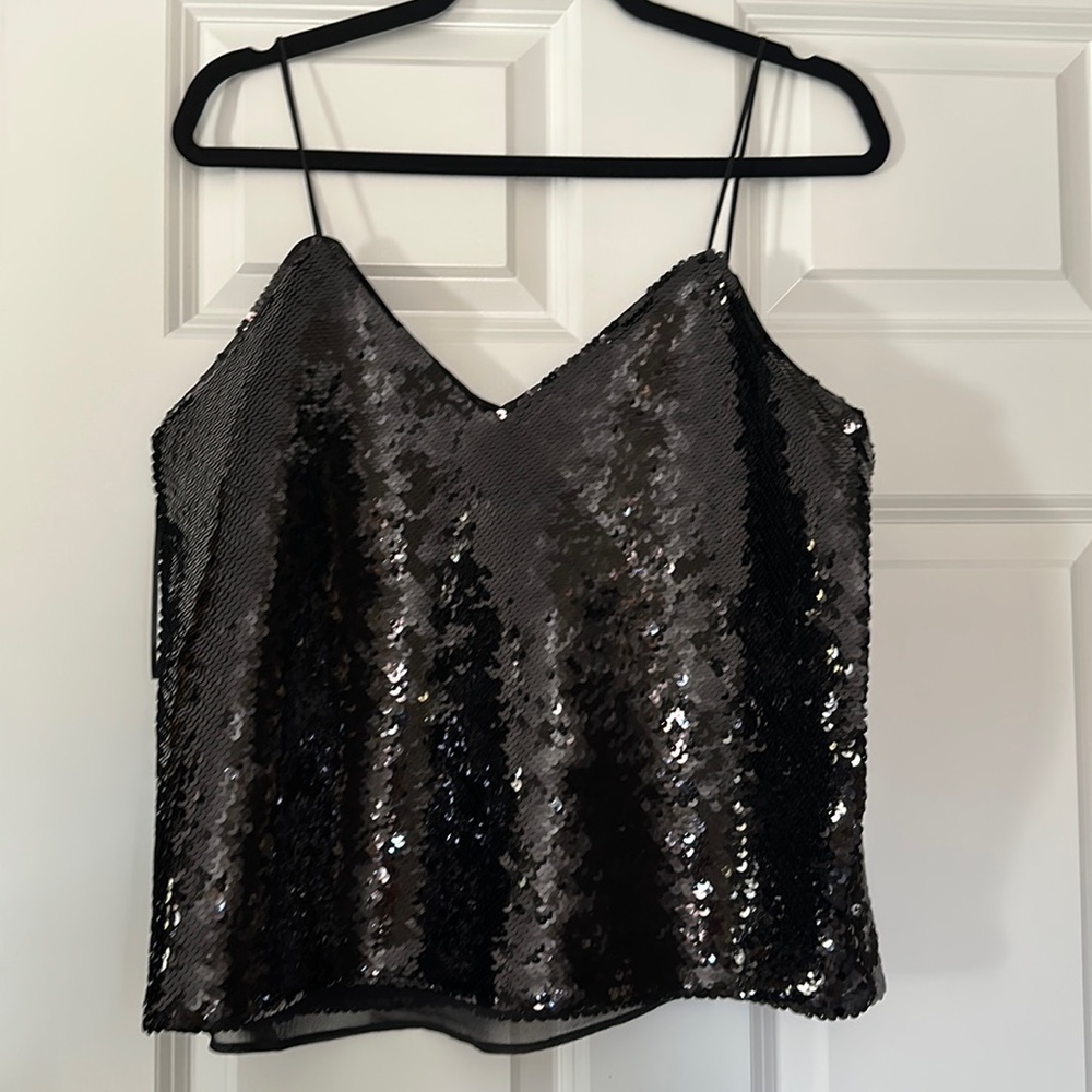 Sequin Express Tank Top New With Tags